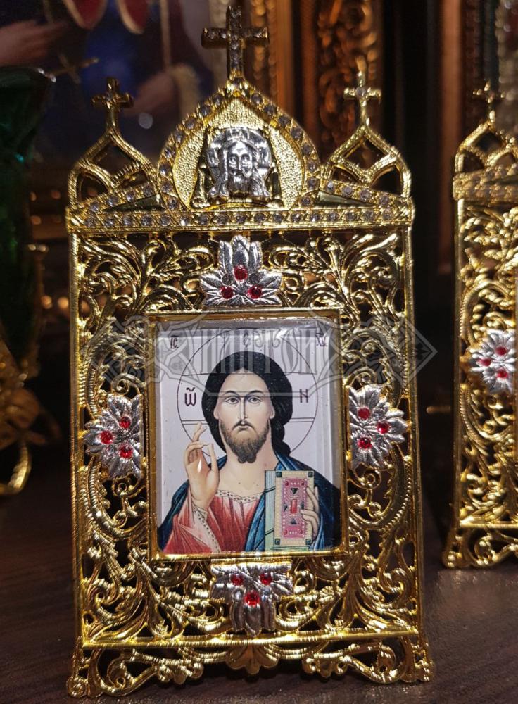 Ювелирна настолна икона „Христос Софрино“