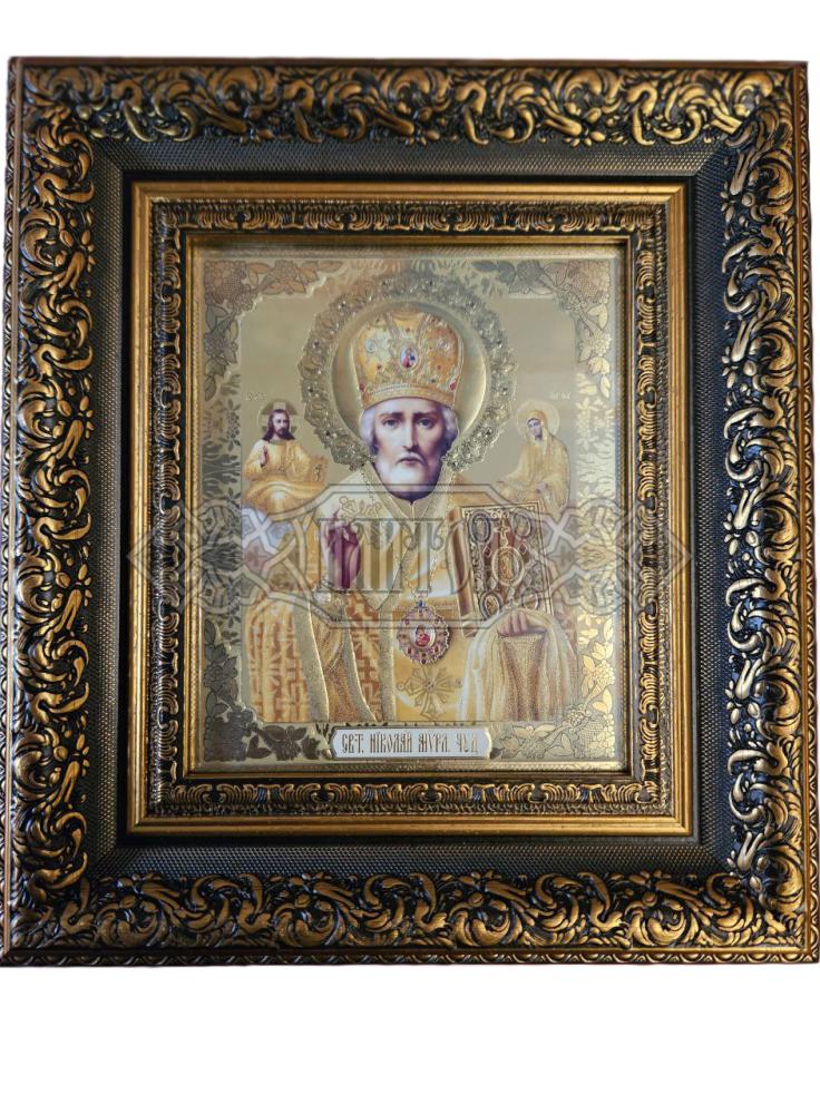 Икона „Свети Николай Чудотворец“, кивот.