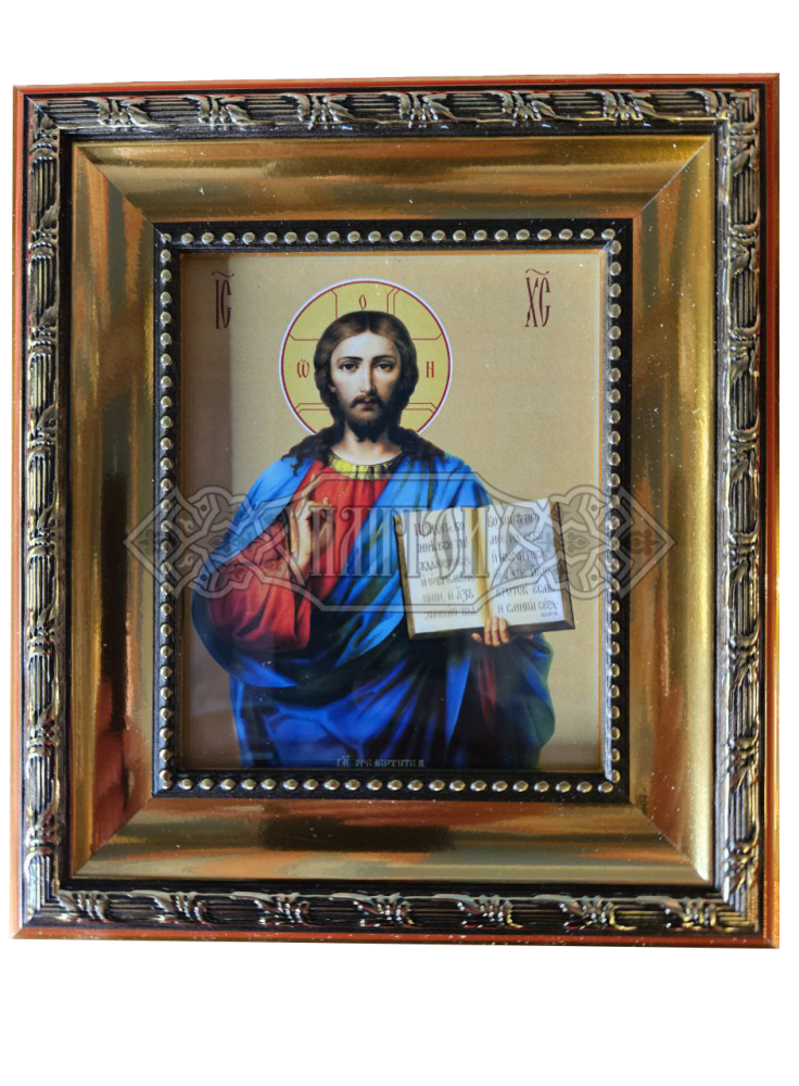 Икона „Христос Благославящ“, 16.5/19.