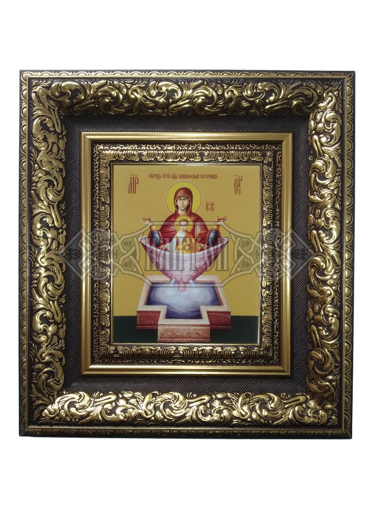 Икона „Света Богородица – Живоприемен източник“ Кивот 1