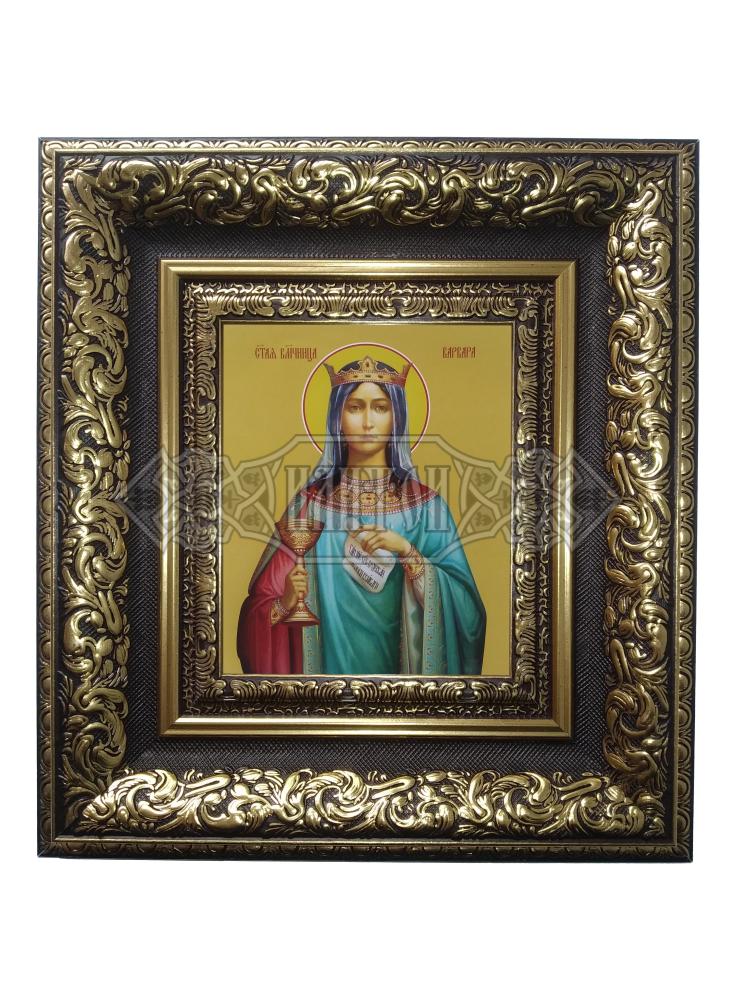 Икона „Света Варвара“ Кивот 1
