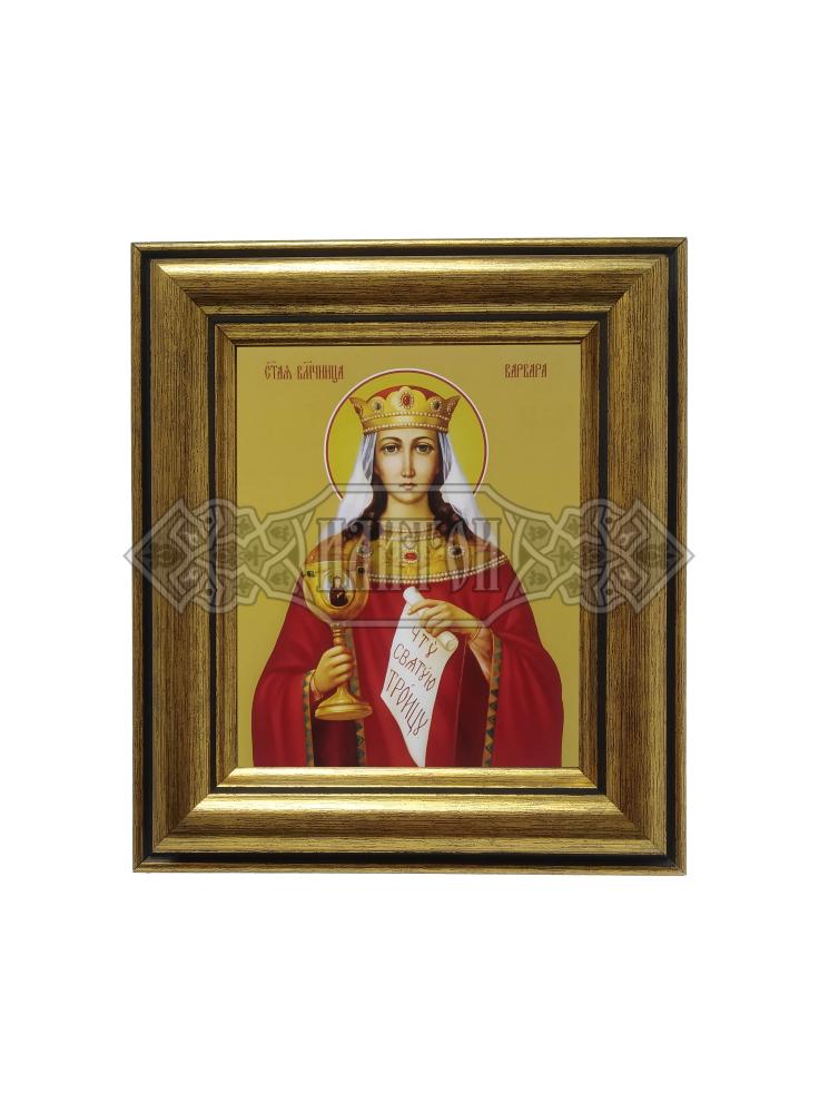 Икона „Света Варвара“ Кивот 3