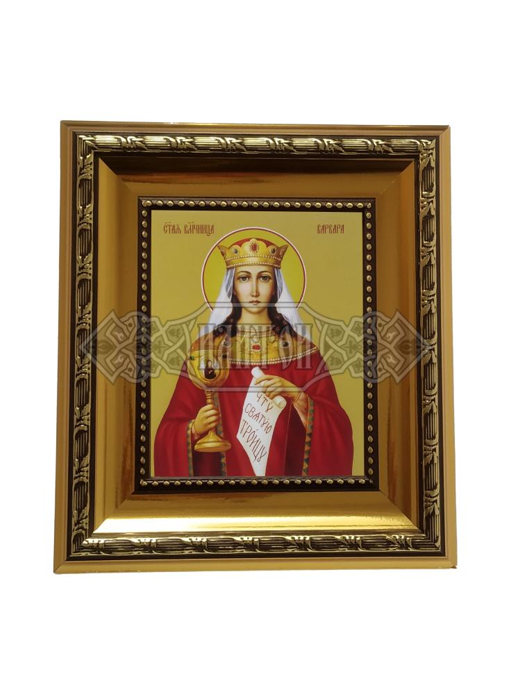 Икона „Света Варвара“. Кивот 4
