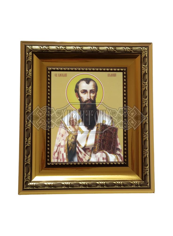 Икона „Свети Василий Велики“. Кивот 4