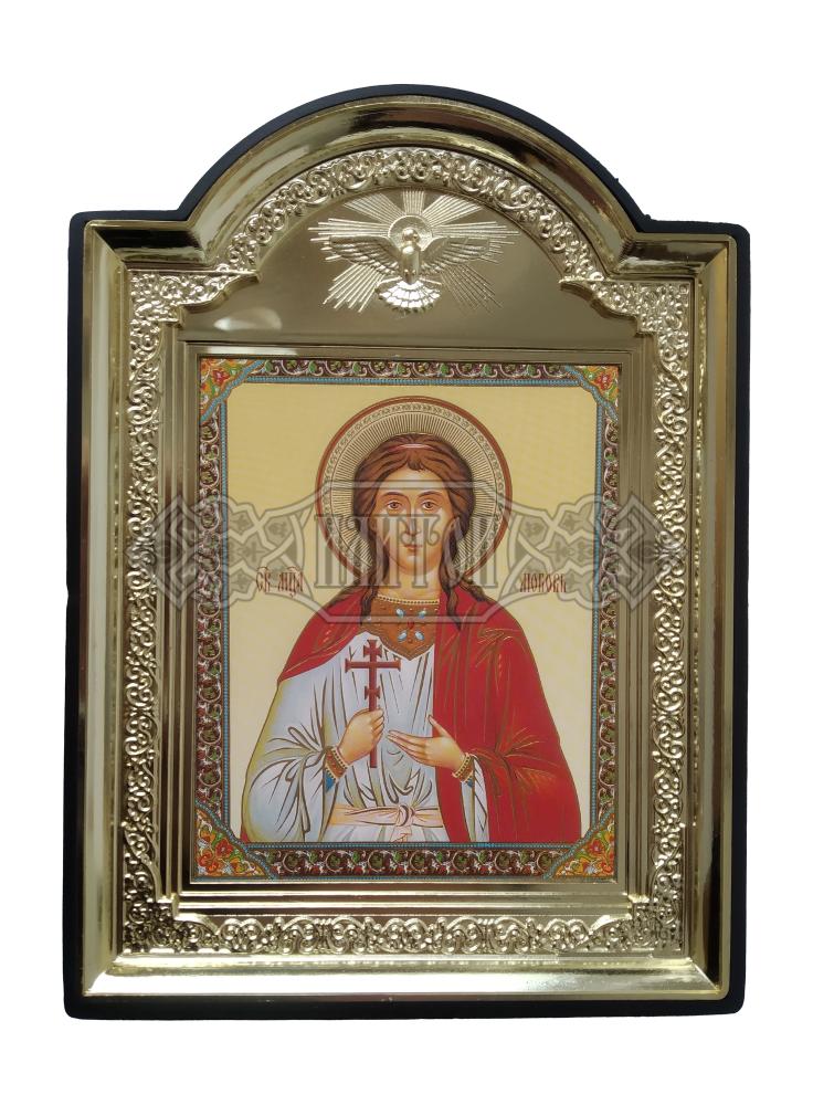 Икона „Света мъченица Любов“. Гълъб
