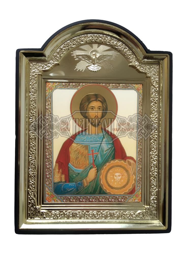 Икона „Свети мъченик Валерий Севастийски“. Гълъб