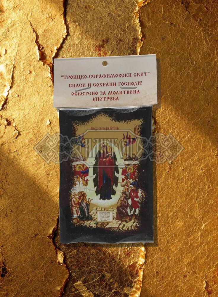 Икона „Света Богородица – Радост на всички скърбящи“. Троицко - Серафимовски скить